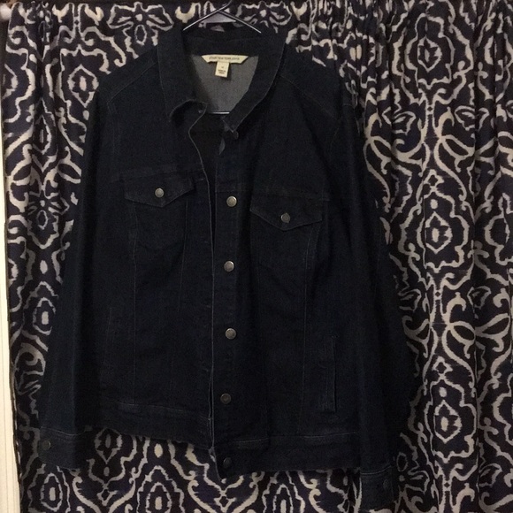 Jackets & Blazers - Dark wash denim jacket